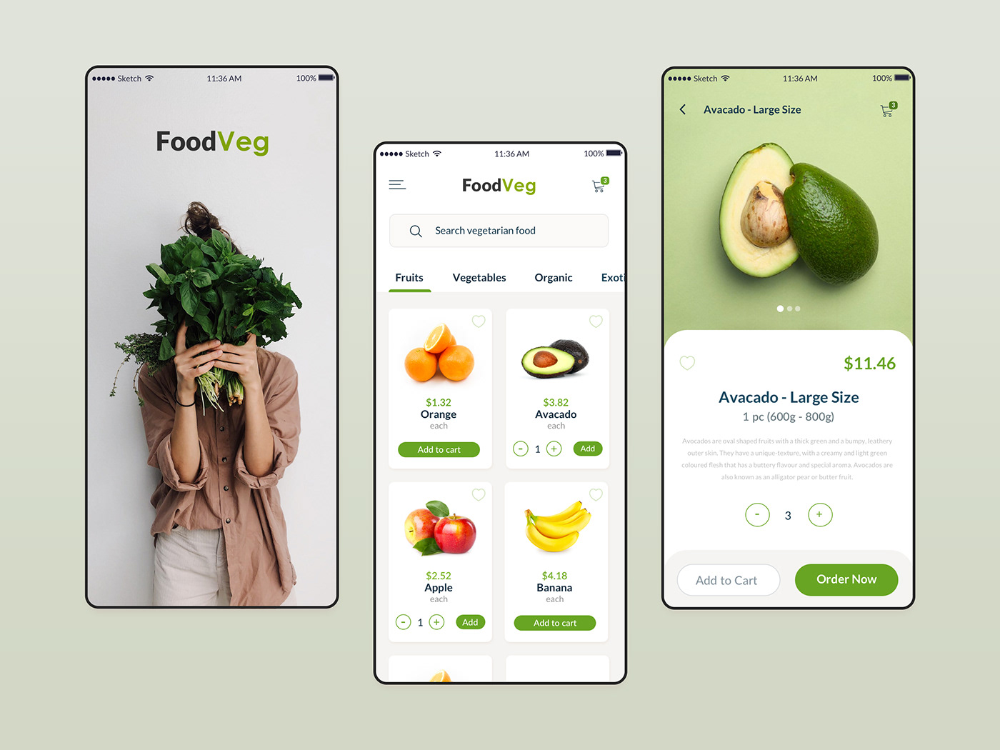 kerem birgün Mobile app mobile app design vegan vegan app vegetables Vegetarian vegetarian food