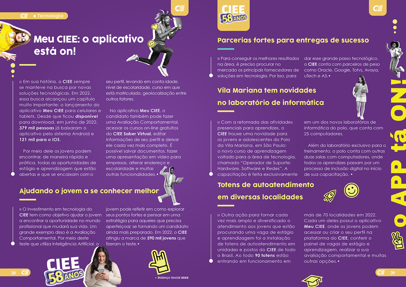 Diversity editorial editorial design  magazine CIEE collage design gráfico Social media post student Better.png