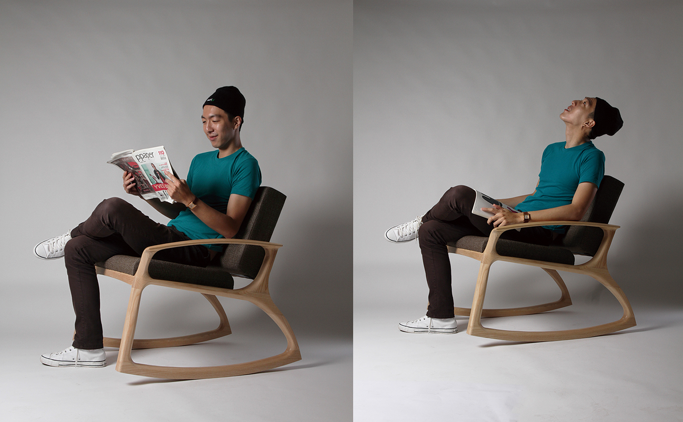 product design  industrial design  wood chair furniture minimal Scandinavian nordic portfolio modern