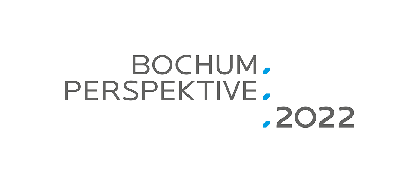 Bochum Perspektive 2022 Logo · BOWE Bochum Wirtschaftsentwicklung · Designstudio Steinert