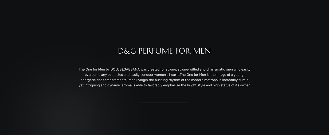 Adobe XD landing page perfume ui design UI/UX user experience user interface UX design Web designer Website