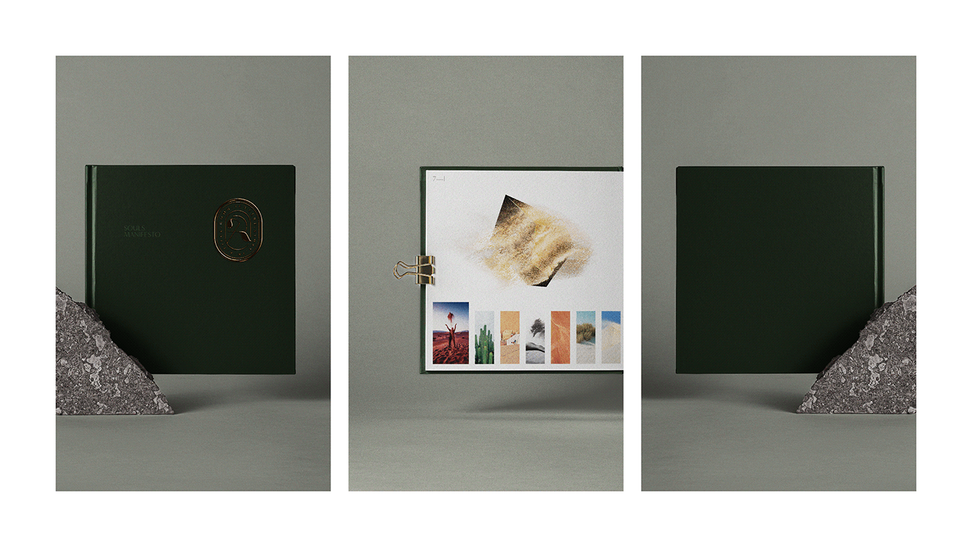 Booklet branding  editorial jewellry jewely manifesto Packaging soul stone story