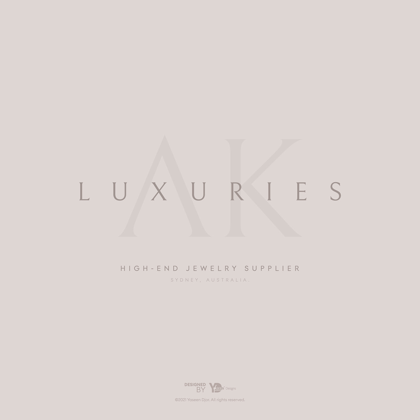 creative design jwellery Jwellery Design  Logo Design luxury luxury logo modern women womenswear