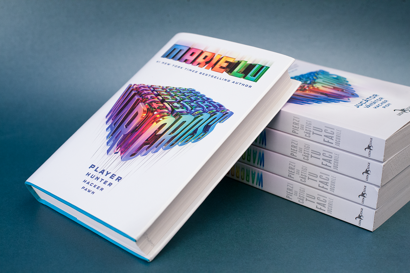 3D type lettering book future New York tokyo gif game rainbow