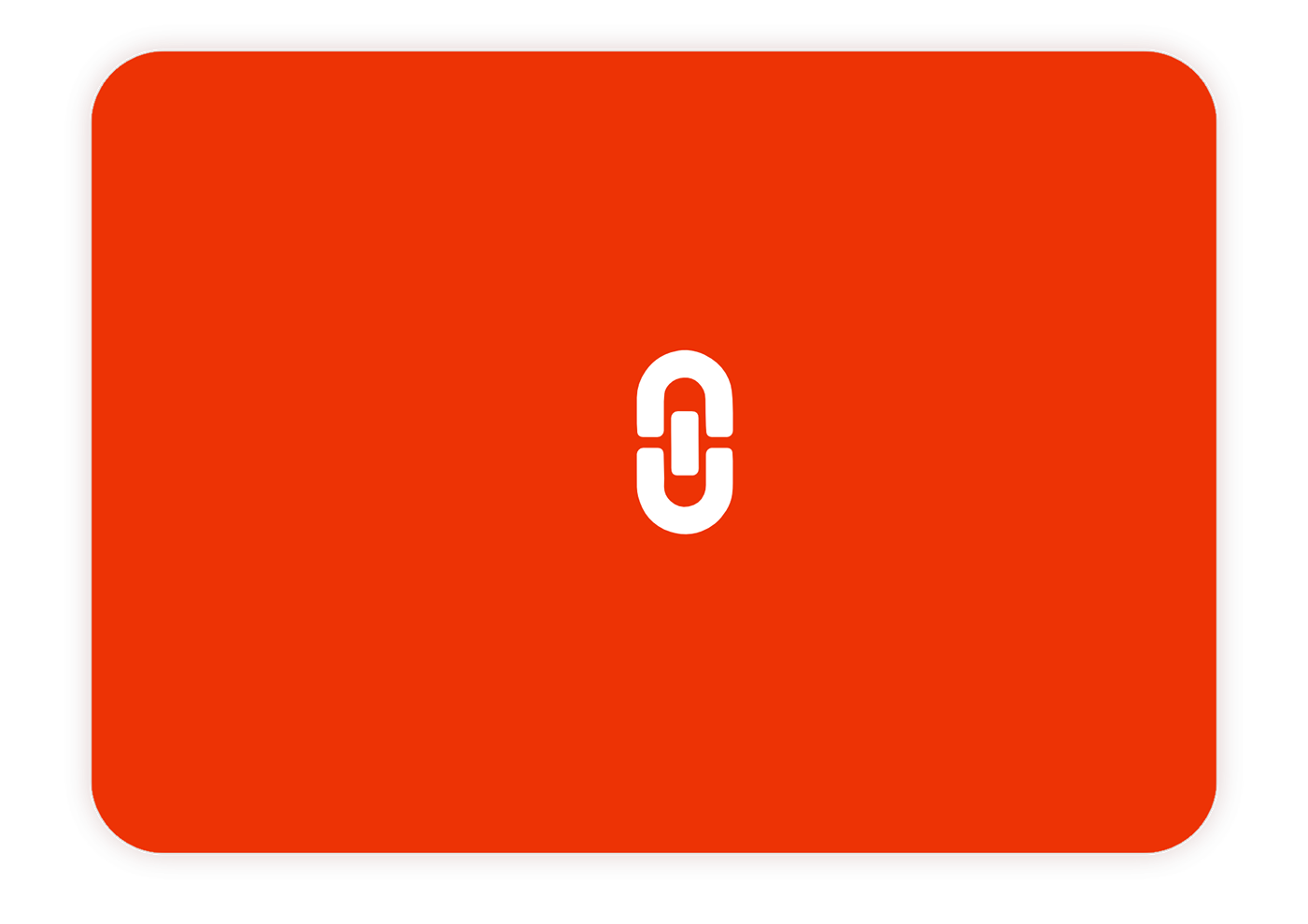 SAAS Proposal software writing  brand logo minimal red