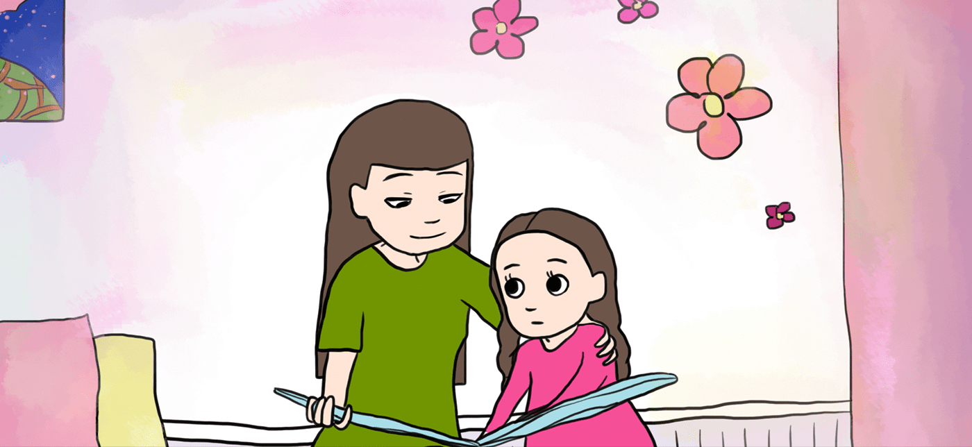 animation  2D cartoon photoshop Premiere Pro kids family Slice of life