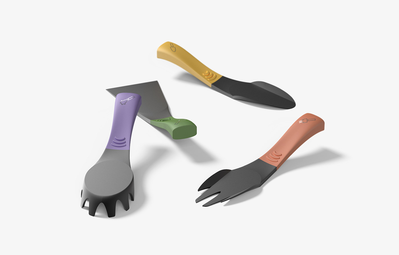 industrial design  product design  Farming tool  KITCHENWARE tool farmer gardening tool color city farm agriculture