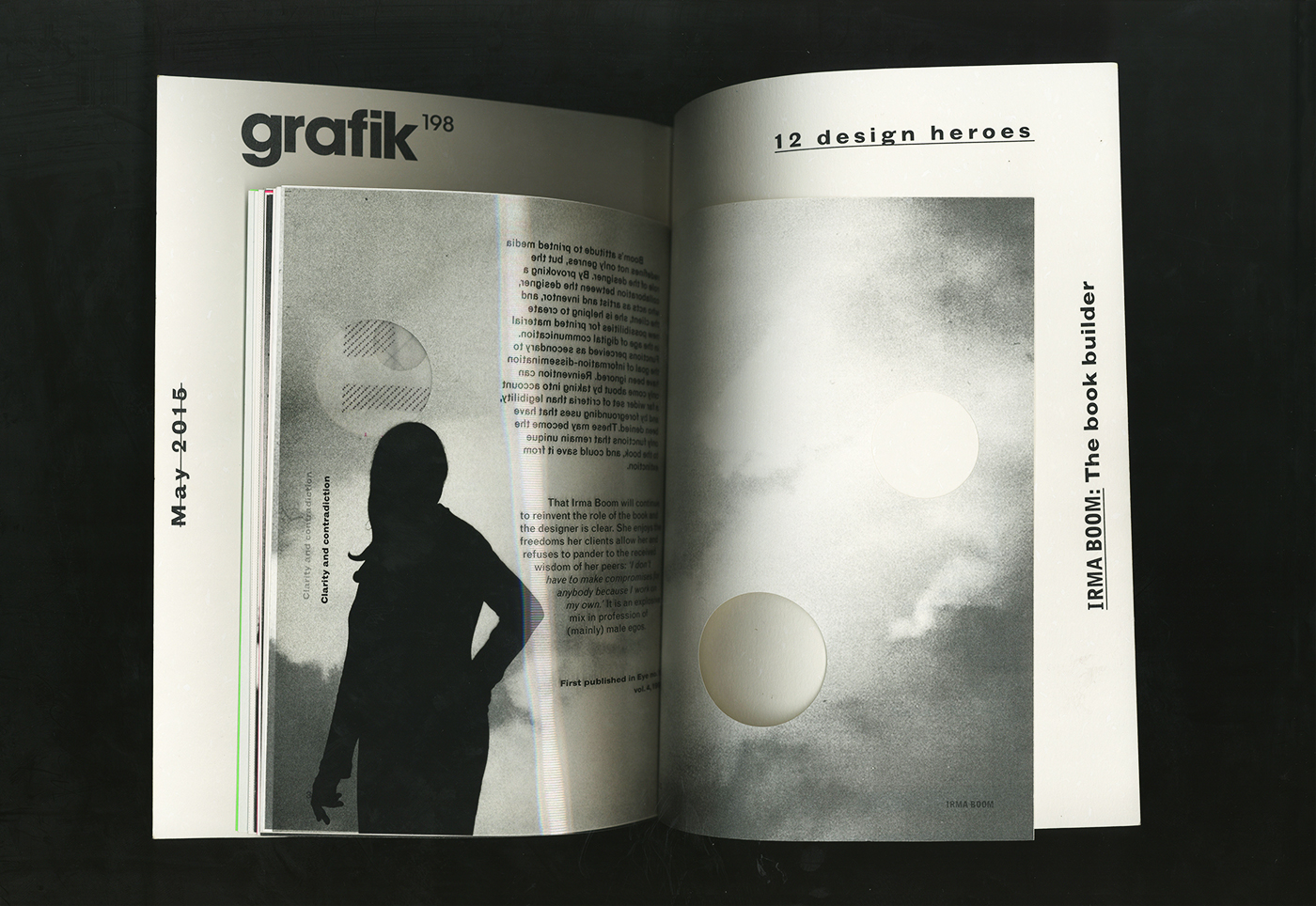 irma boom grafik Booklet publication designer editorial graphic print magazine supplement