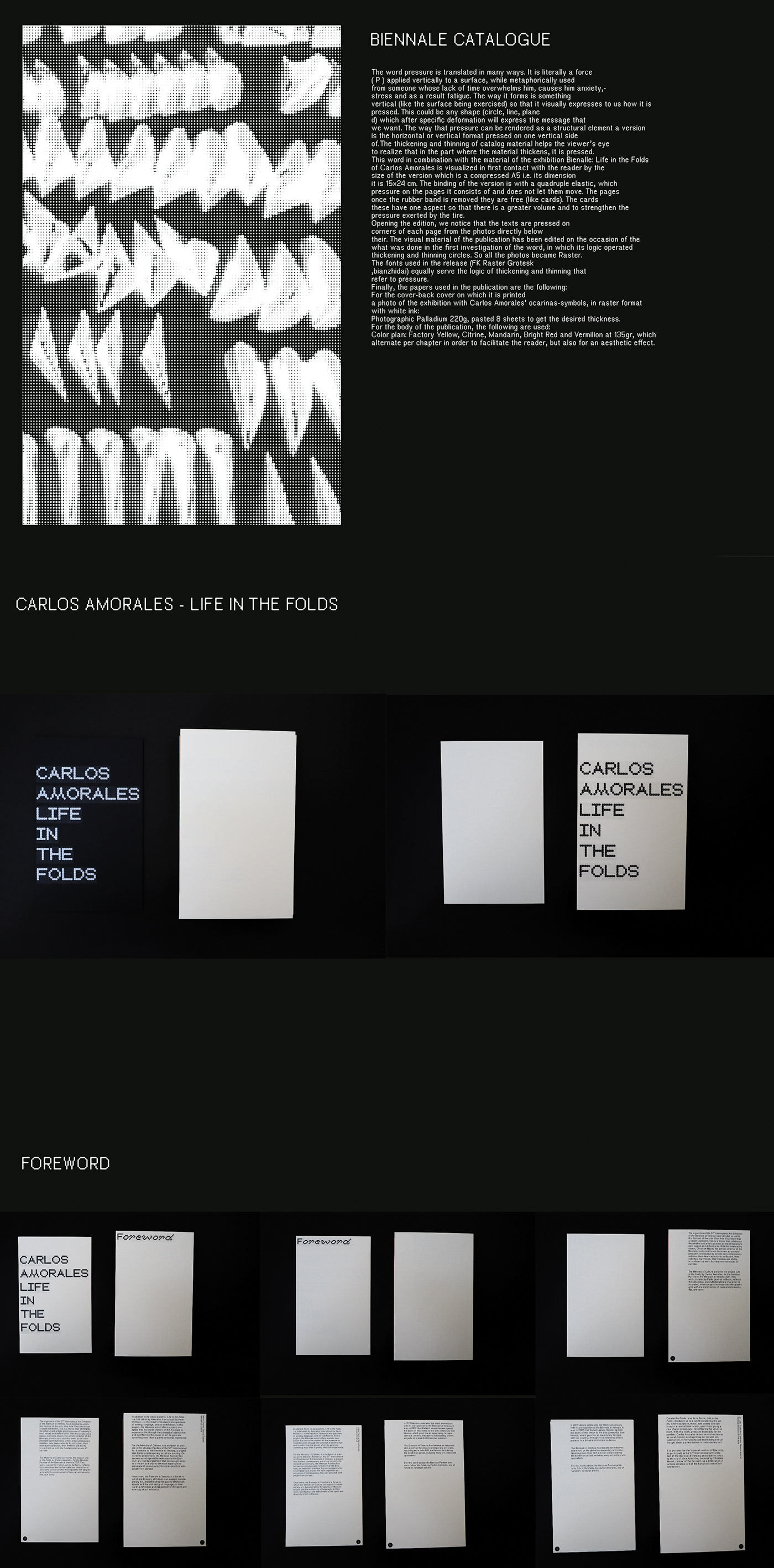 Biennale graphic design  Layout Catalogue typography   visual identity