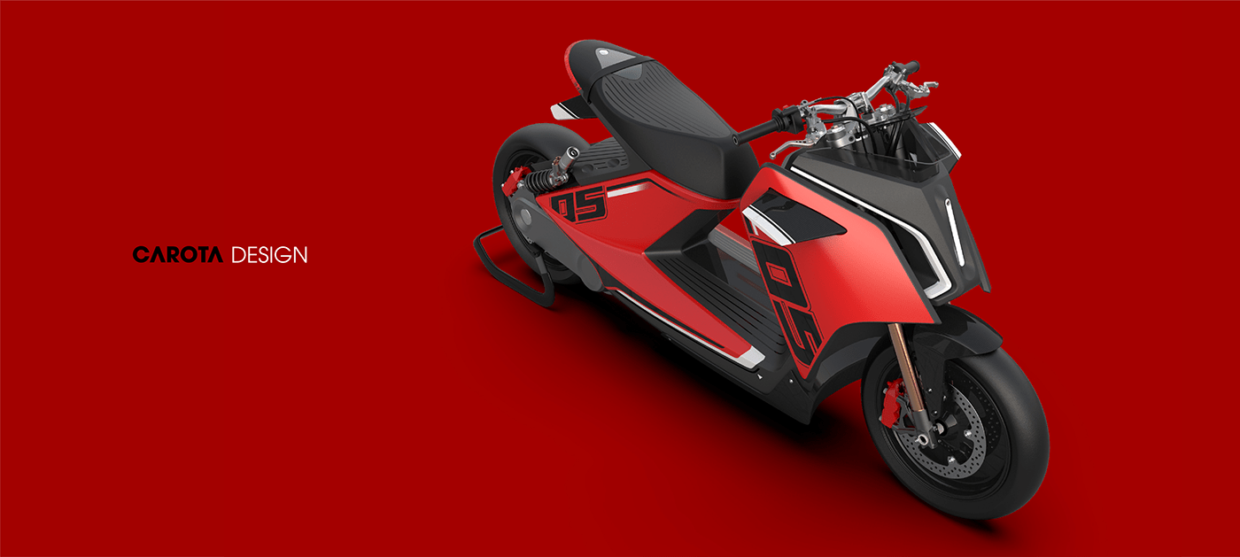 BMW carota concept CRT design electric esooter motogp Scooter xmas