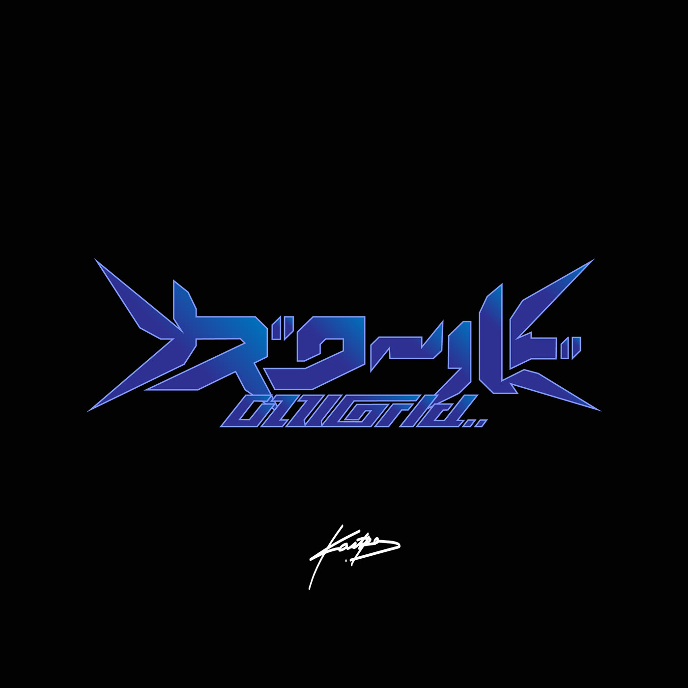 logo Illustrator Y2K Cyberpunk type font Logo Design adobe illustrator