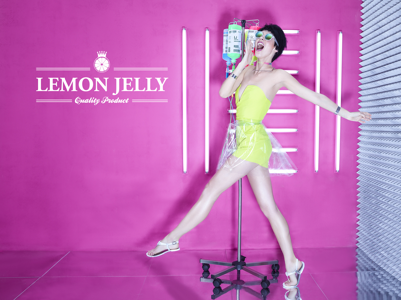 lalaland studios Lemon jelly Advertising  campaing Mad Scientist frederico martins Portugal shoes lemon jelly