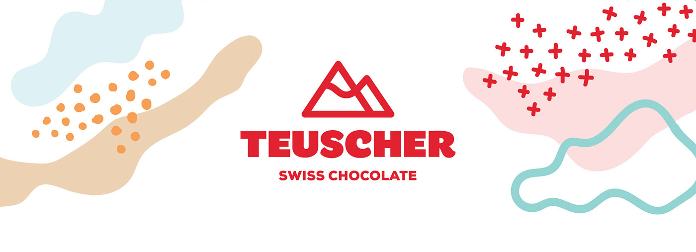 Packaging swiss Teuscher colorfull chocolate Pastels Switzerland