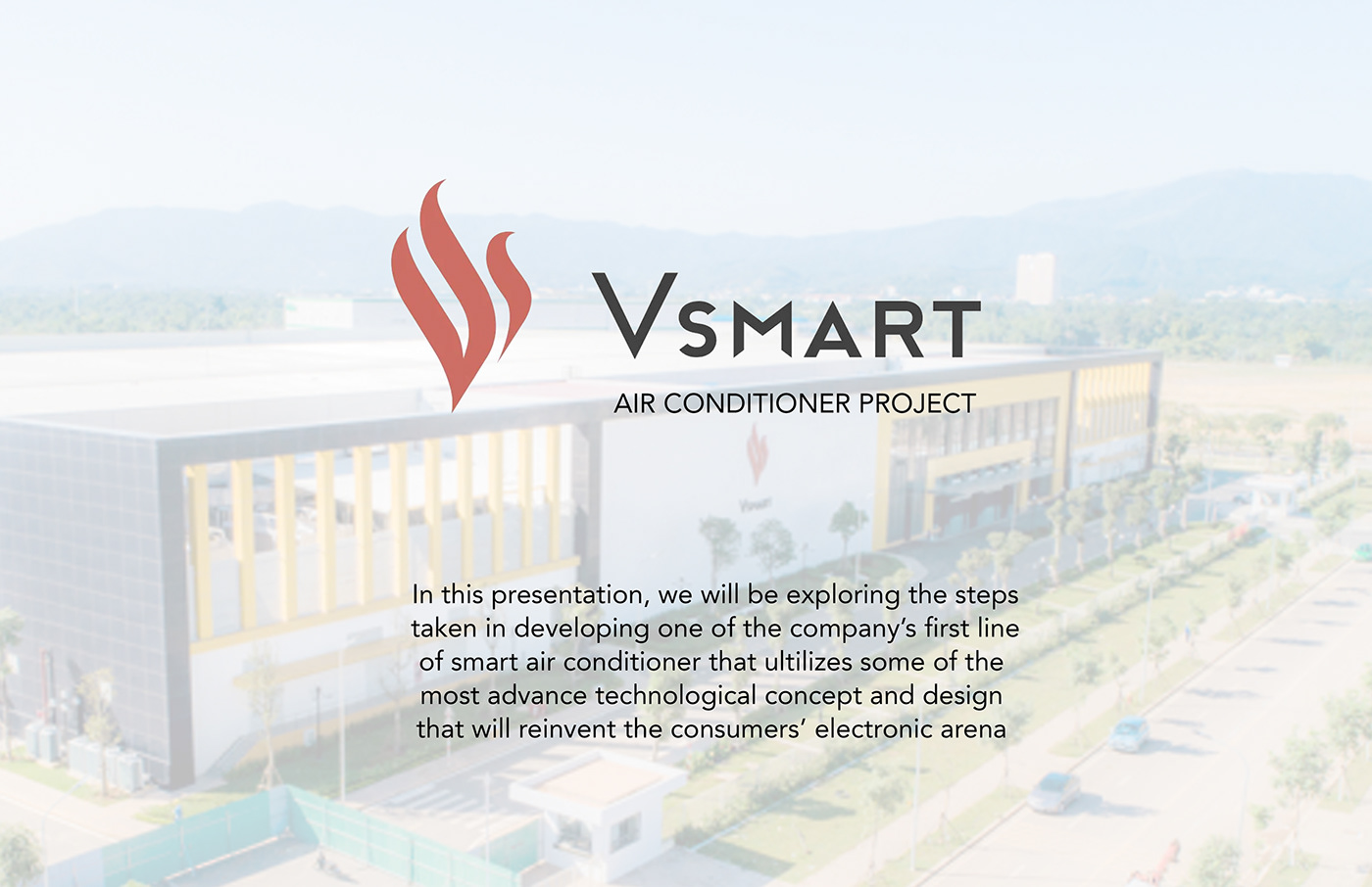 Air conditioner concept Consumer crossover electronic industrial design  product vietnam vingroup vinsmart