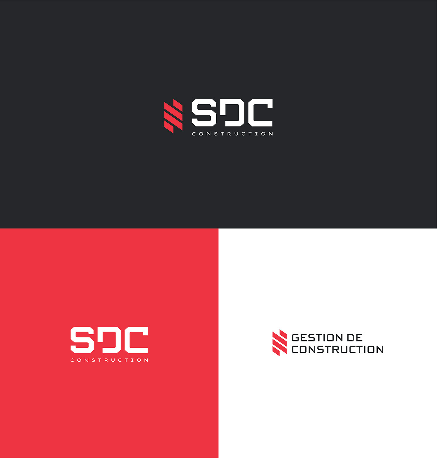 brand brand identity branding  construction contracting Freelance gestion de constrution logo logodesign Montreal