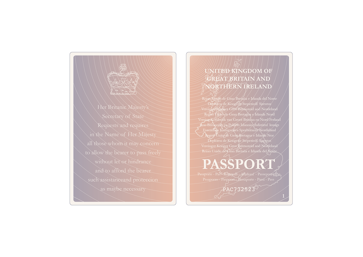 design graphic design  branding  ILLUSTRATION  corporative identity London keep calm Passport