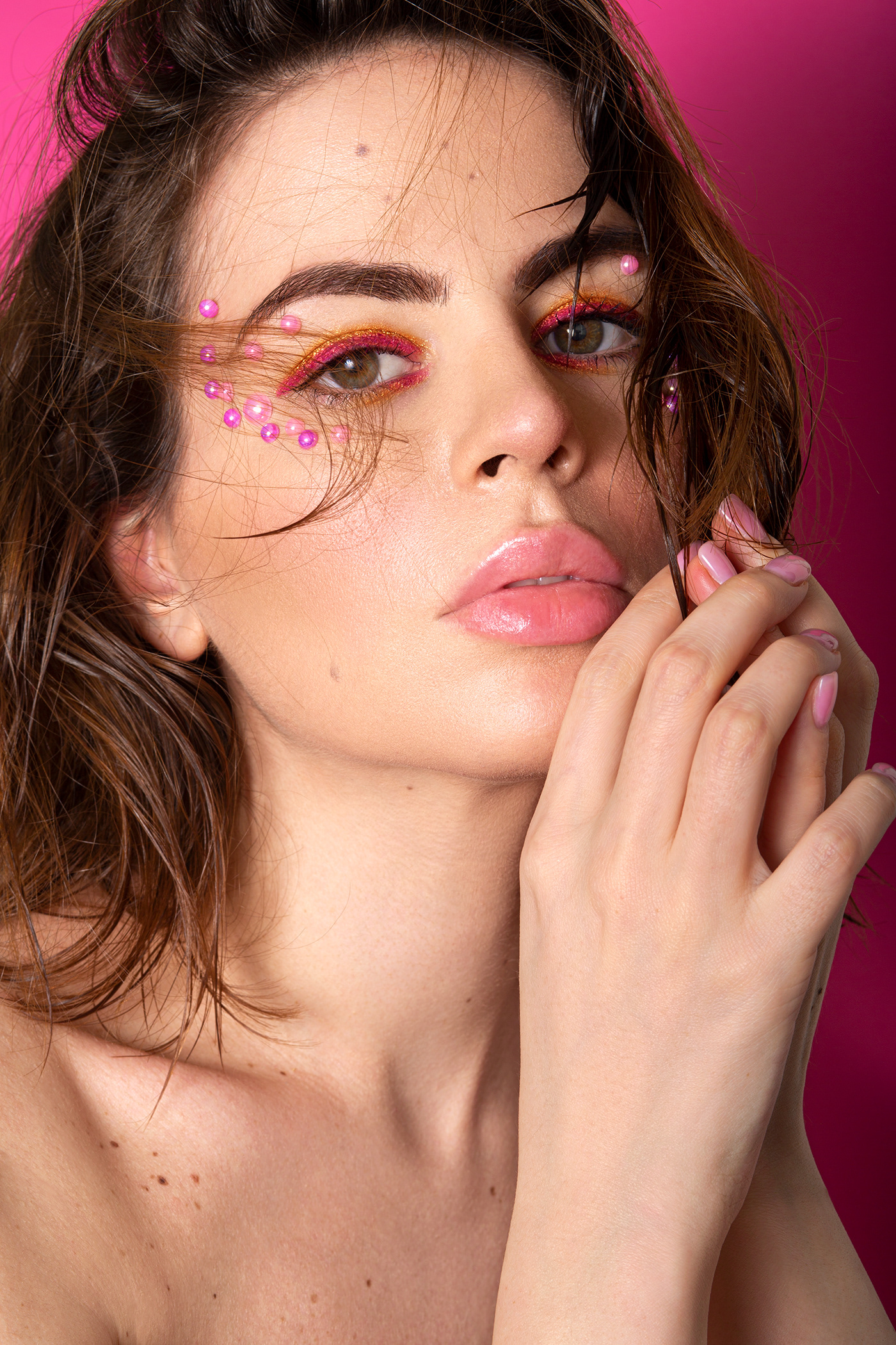 beauty editorial makeup photo photoshop retouch shooting