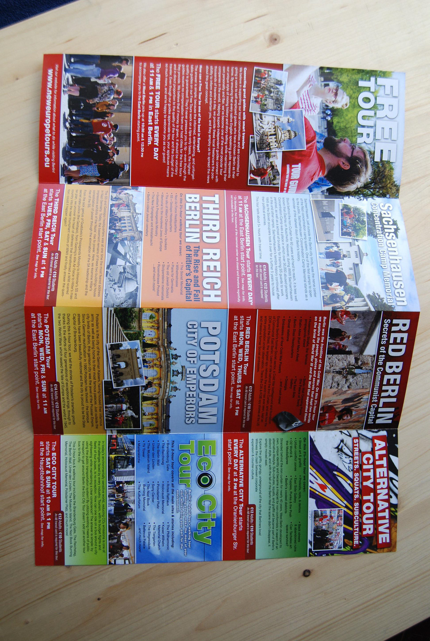 tourism flyers maps posters Events