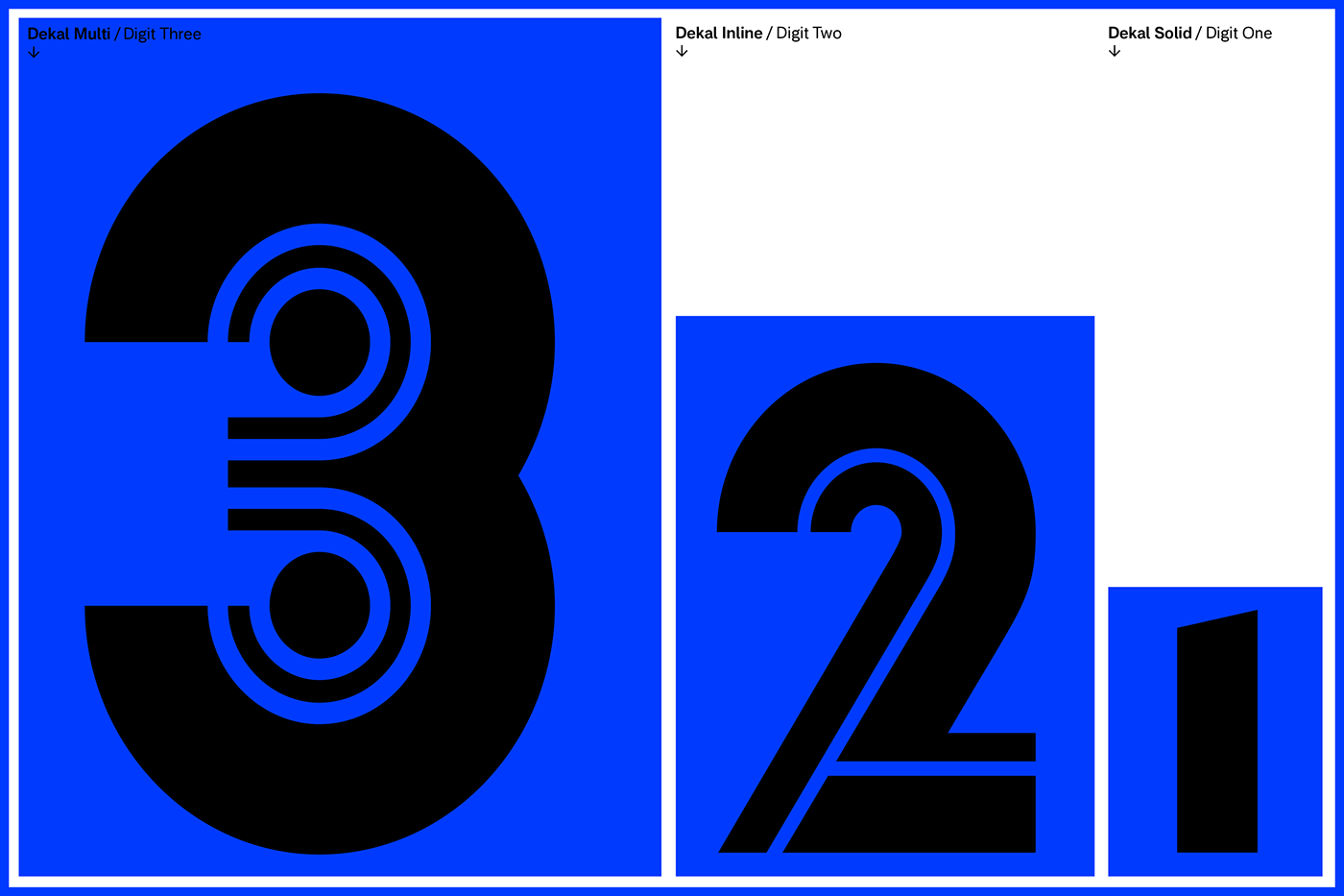The Northern Block display font Experimental font font Typeface typography   retro font poster branding  Dekal Font