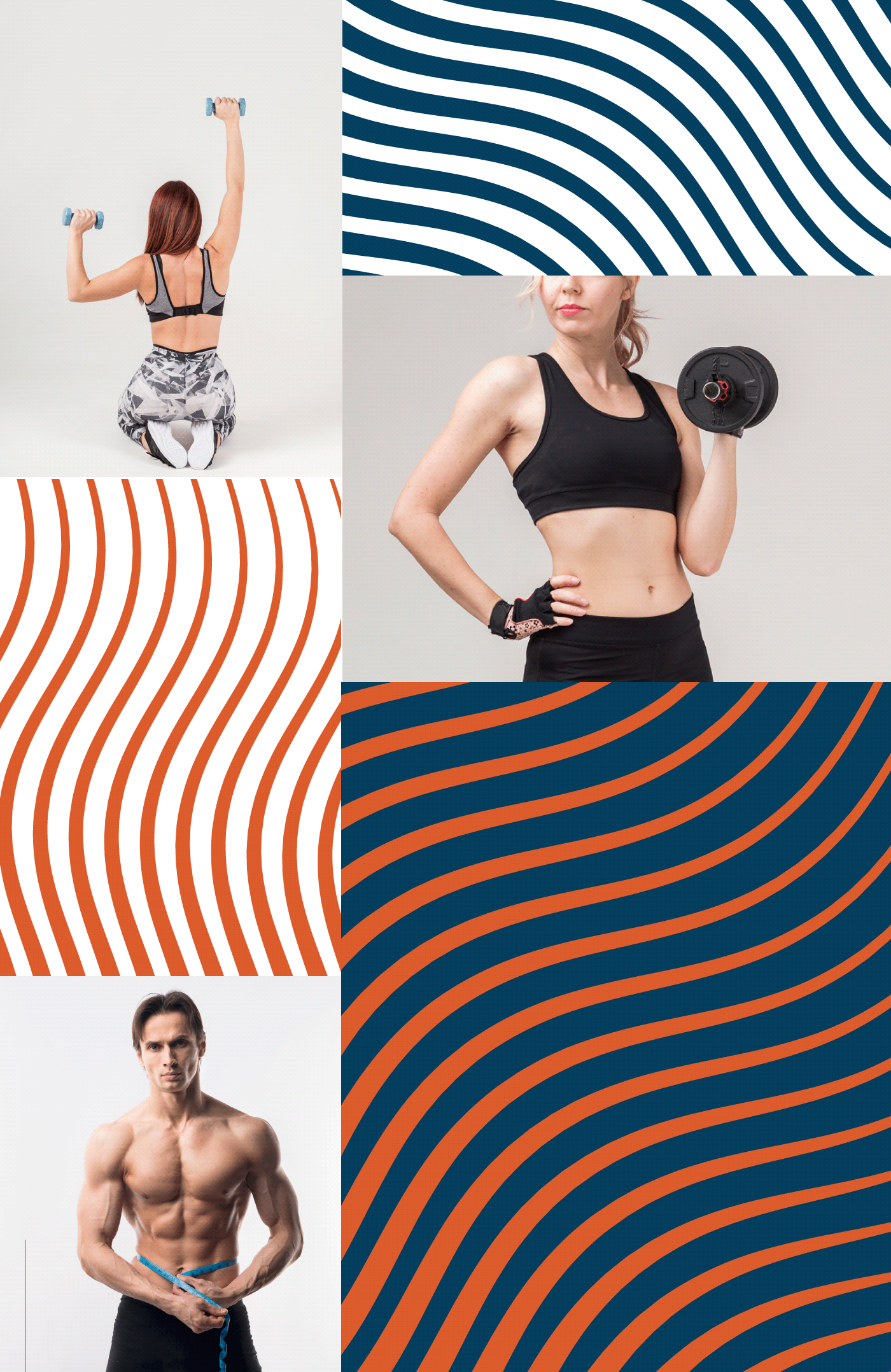 academia body brand fitness Health logo mockups redesign social media