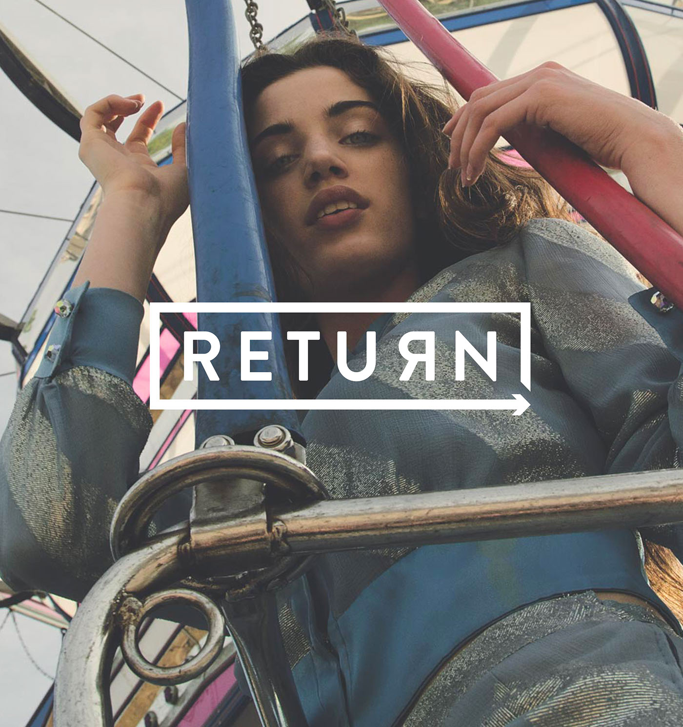 Return return-vintage vintage Clothing accessories brochure Website minimal Web Design  print