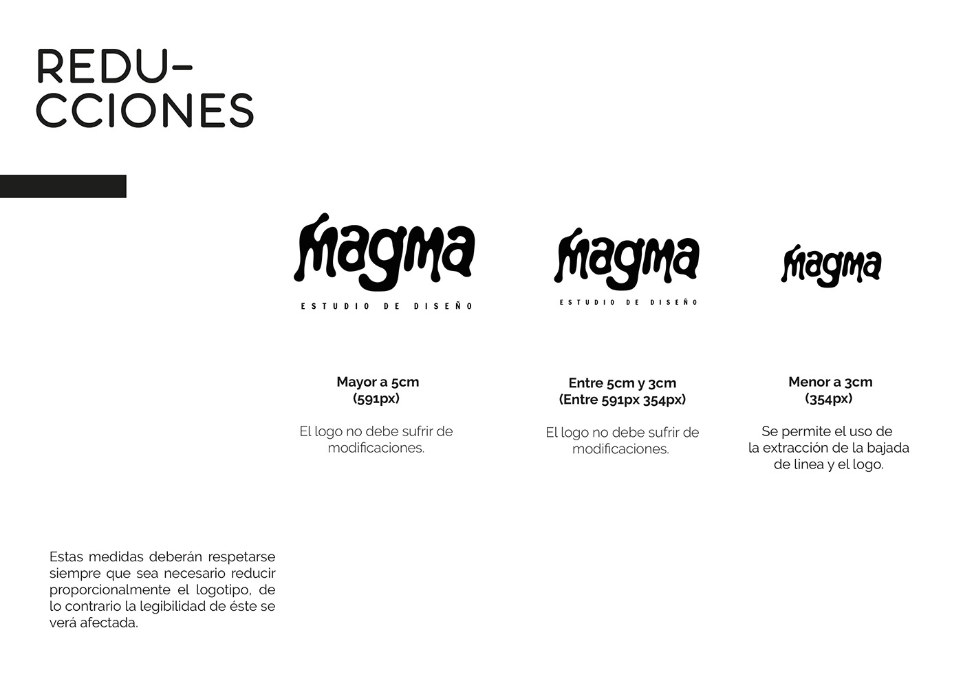branding  design design gráfico diseño gráfico estudio de diseño logo Logo Design Logotipo magma Manual de Marca