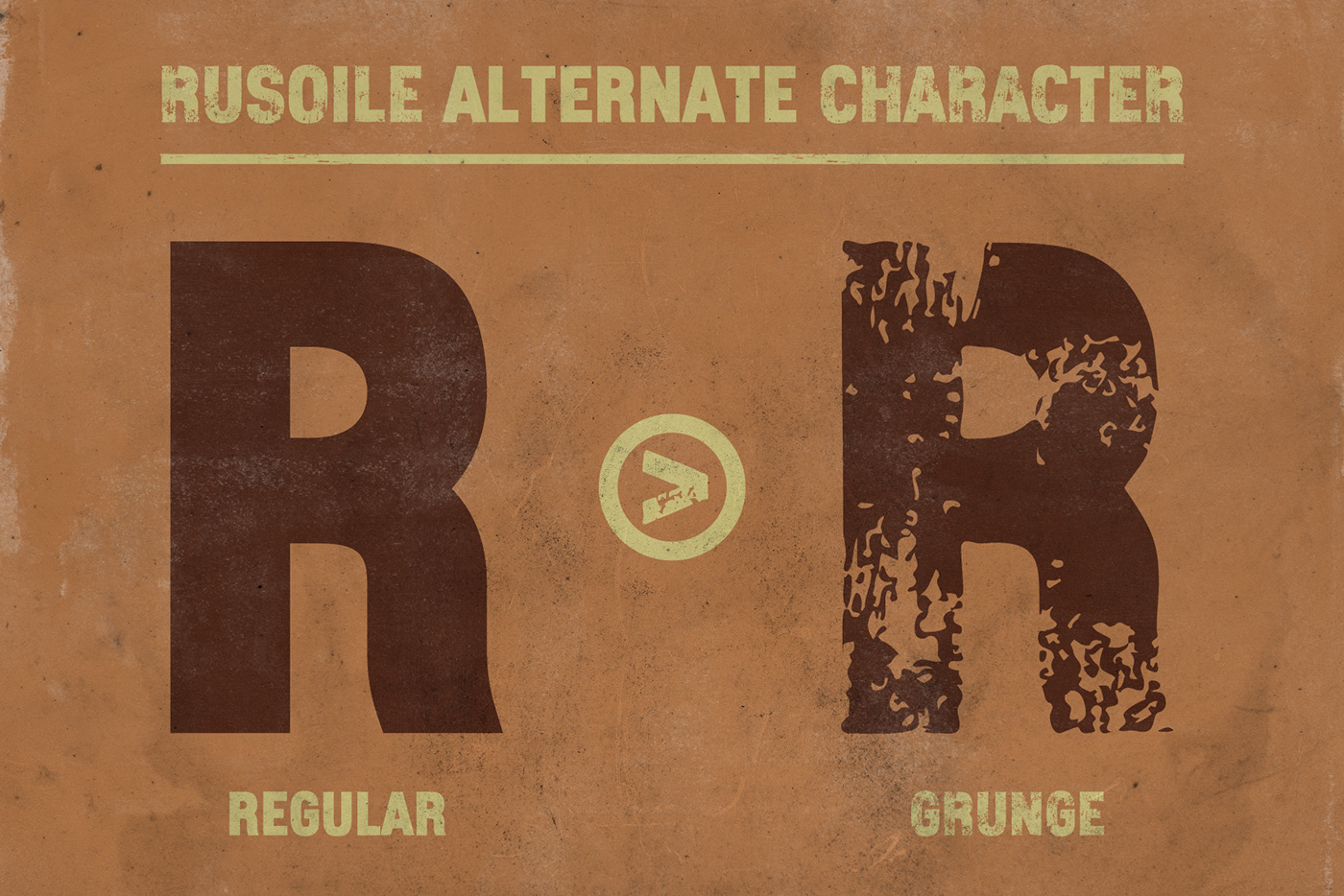 Rusoile – Soil Texture Sans Font