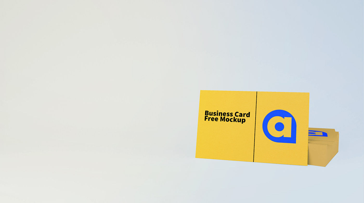Mockup business card