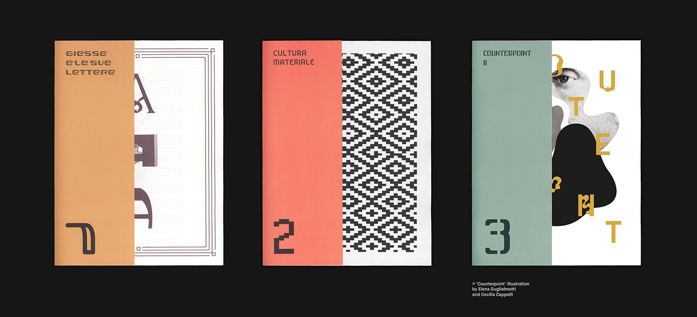 editorial type design identity matera Archive graphic design 