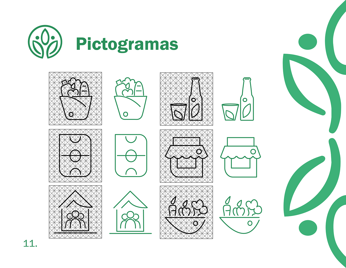 señaletica señalización Iconos pictogramas diseño gráfico logo identity visual
