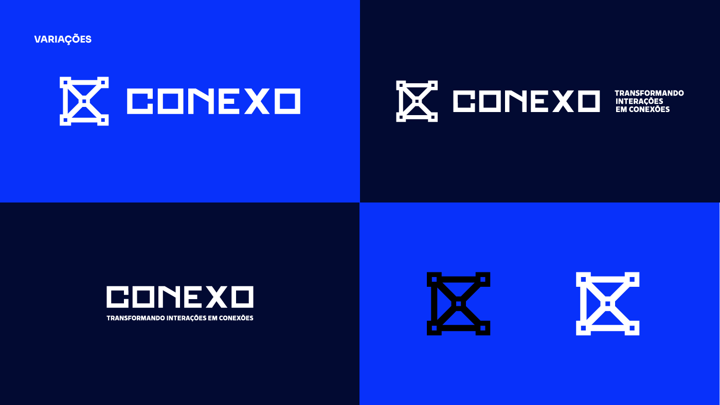 branding  design gráfico identidade visual Design de Marca estrategia de marca conexo Direção de arte paleta de cores tipografia design de logotipo