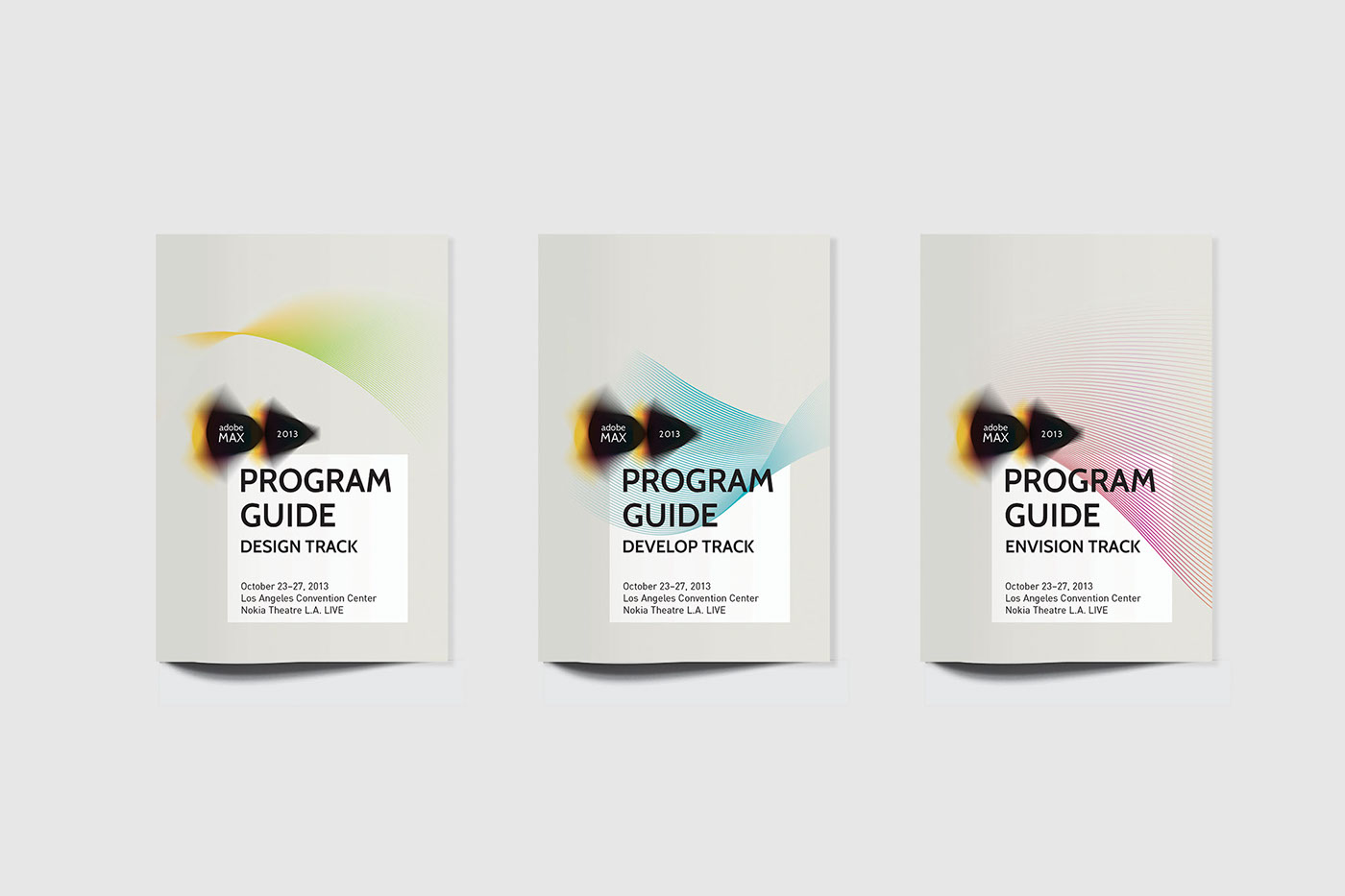 Adobe MAX typography 3 rebranding Identity System brochure adobe editorial logo Website forward