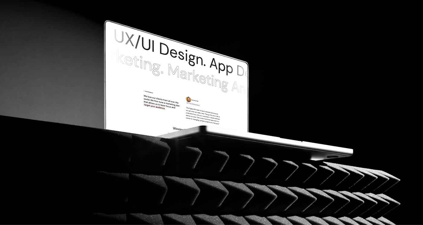 UI/UX Website brand identity logo visual identity agency