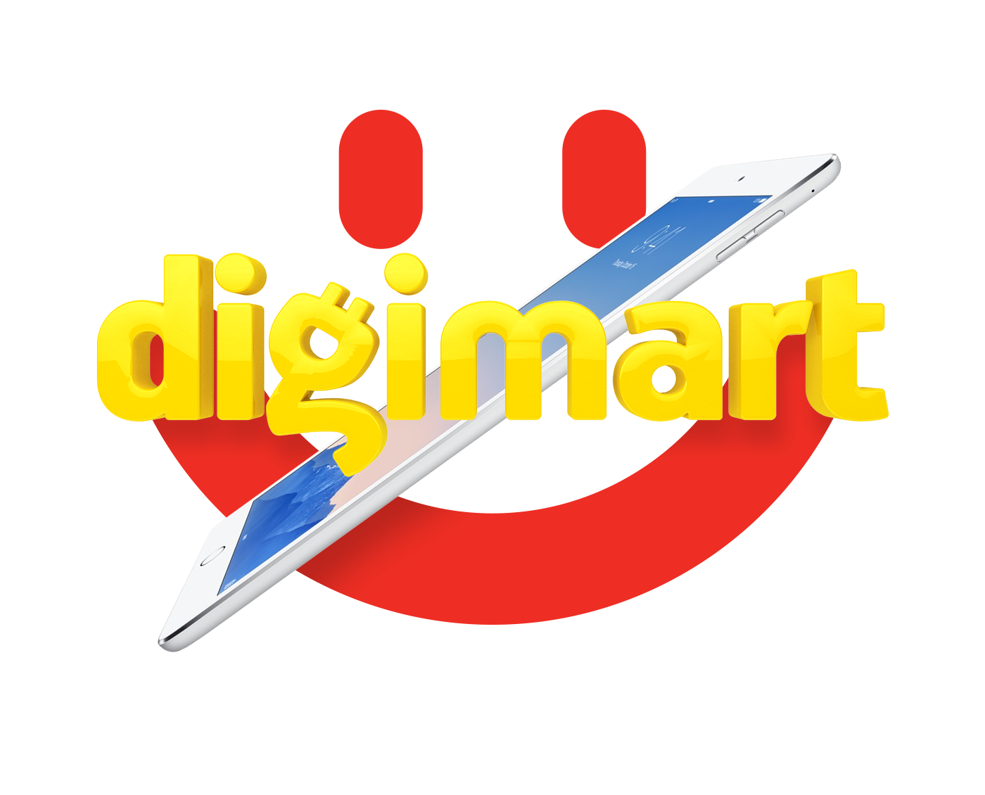 digimart logo Electronics store branding 