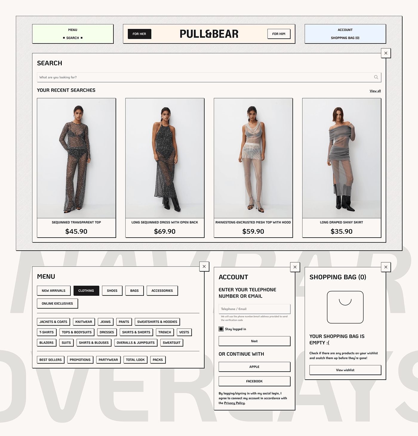 store Website e-commerce Ecommerce Clothing clothing store Fashion Store Fashion  online store shop