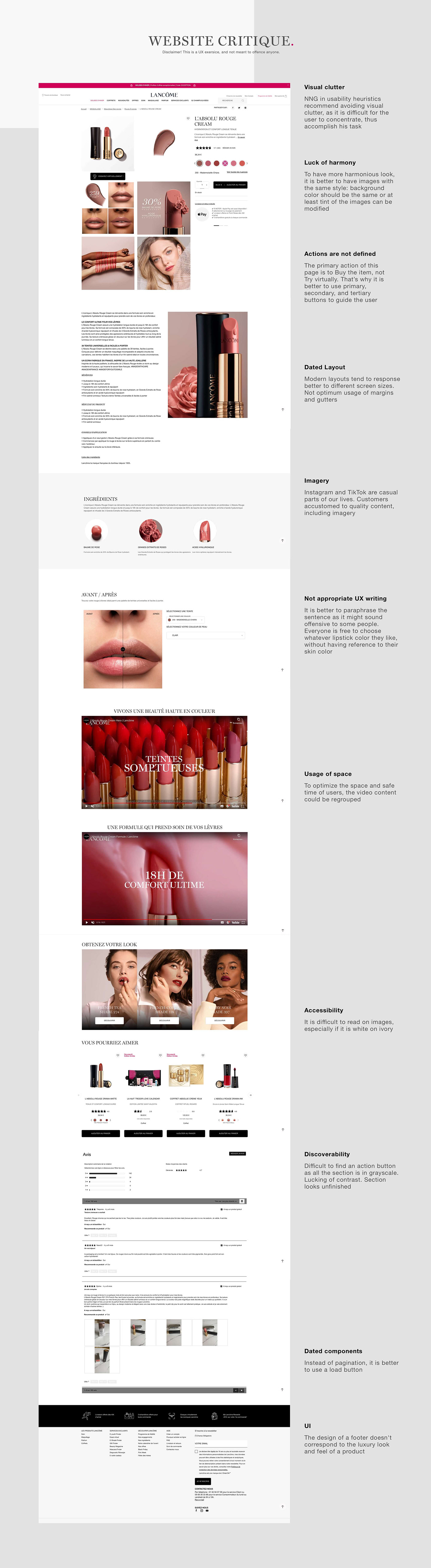 animation  desktop e-commerce elegant luxury mobile redesign ui design UI/UX Web Design 