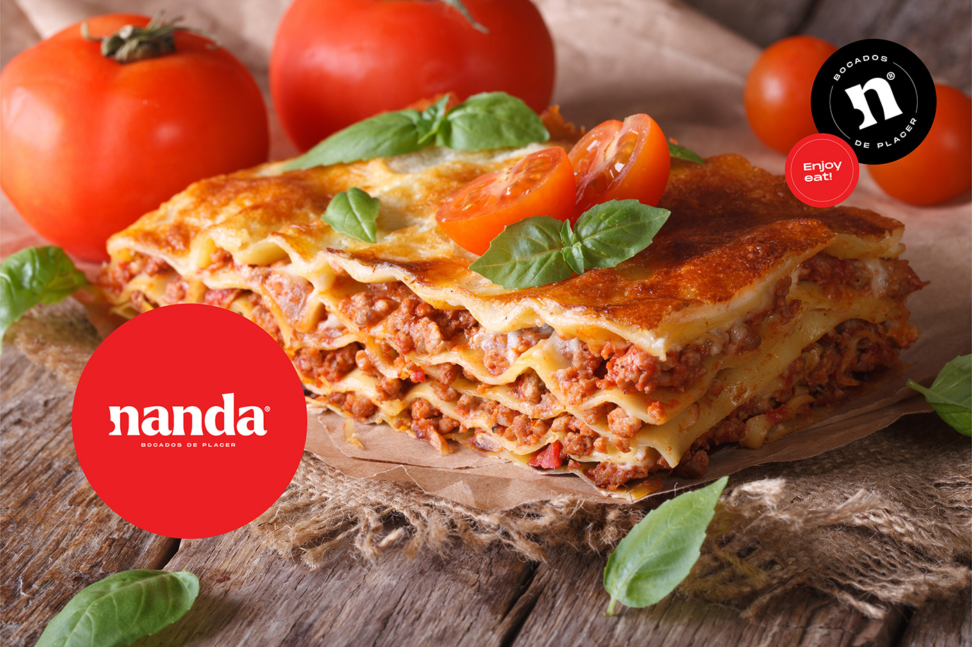 brand brand identity burguer design Food  Hungry identity Lasagna Logotype
