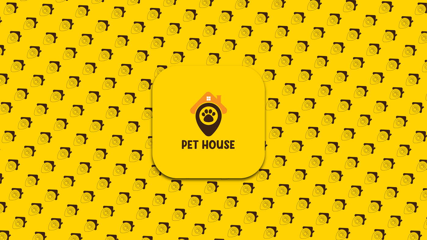 branding  graphic design  graphics logo Logo Design logo work logos Pet pethouse petslogo