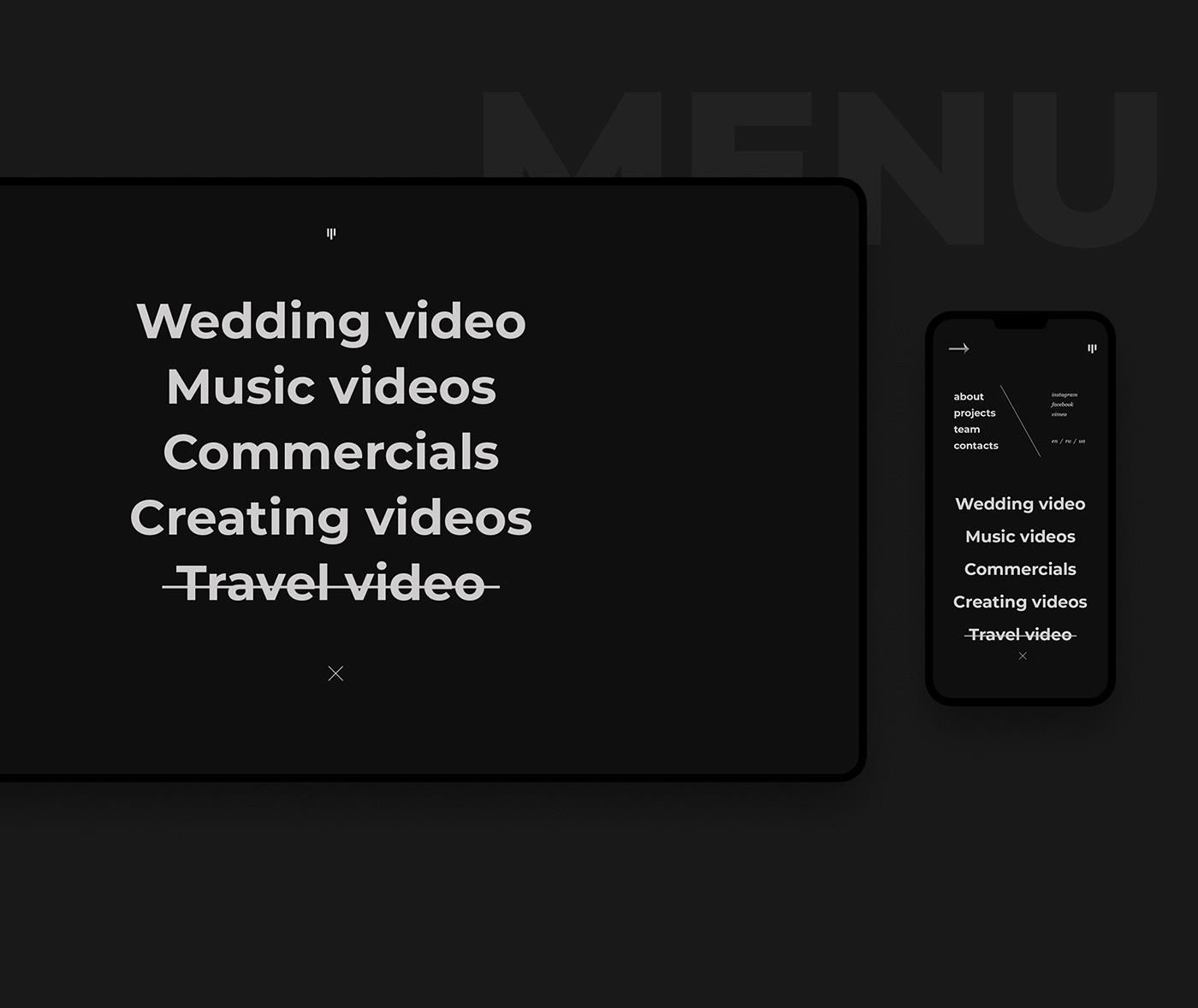 PS love_design web-design video UI ux Adaptive