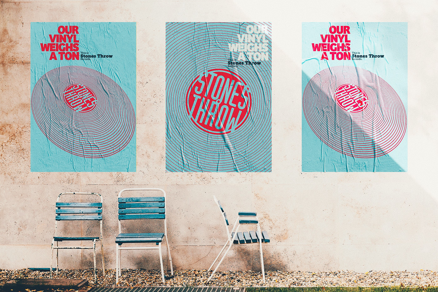 Our Vinyl Weighs A Ton This Is Stones Throw Records On Behance