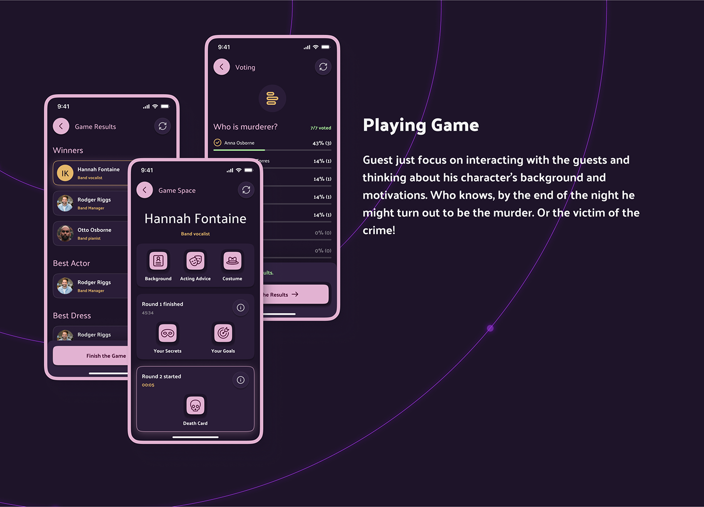 app application design Figma game Interface mobile UI ux