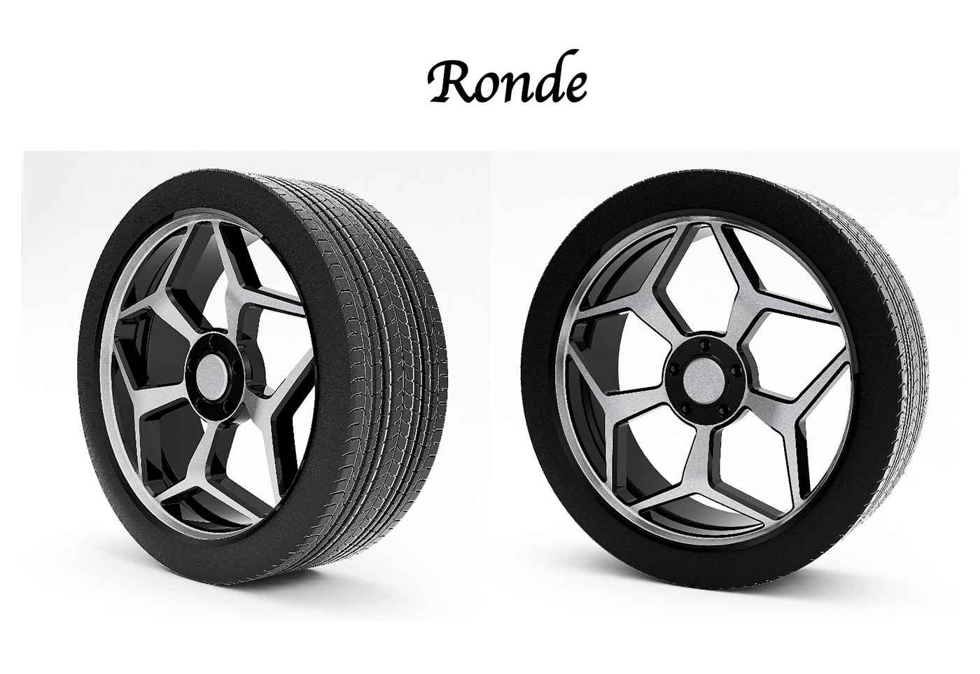 wheel design adobe illustrator lamborghini industrial design  3D Render modern visualization Rim design