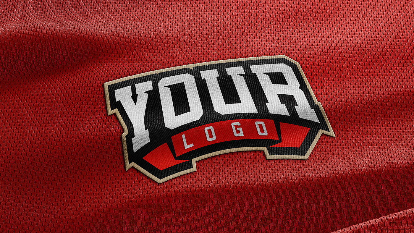 Download Sports Jersey fabric Logo mockup on Behance