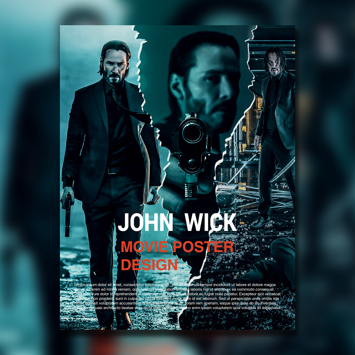 Free Download Movie Poster Template on Behance