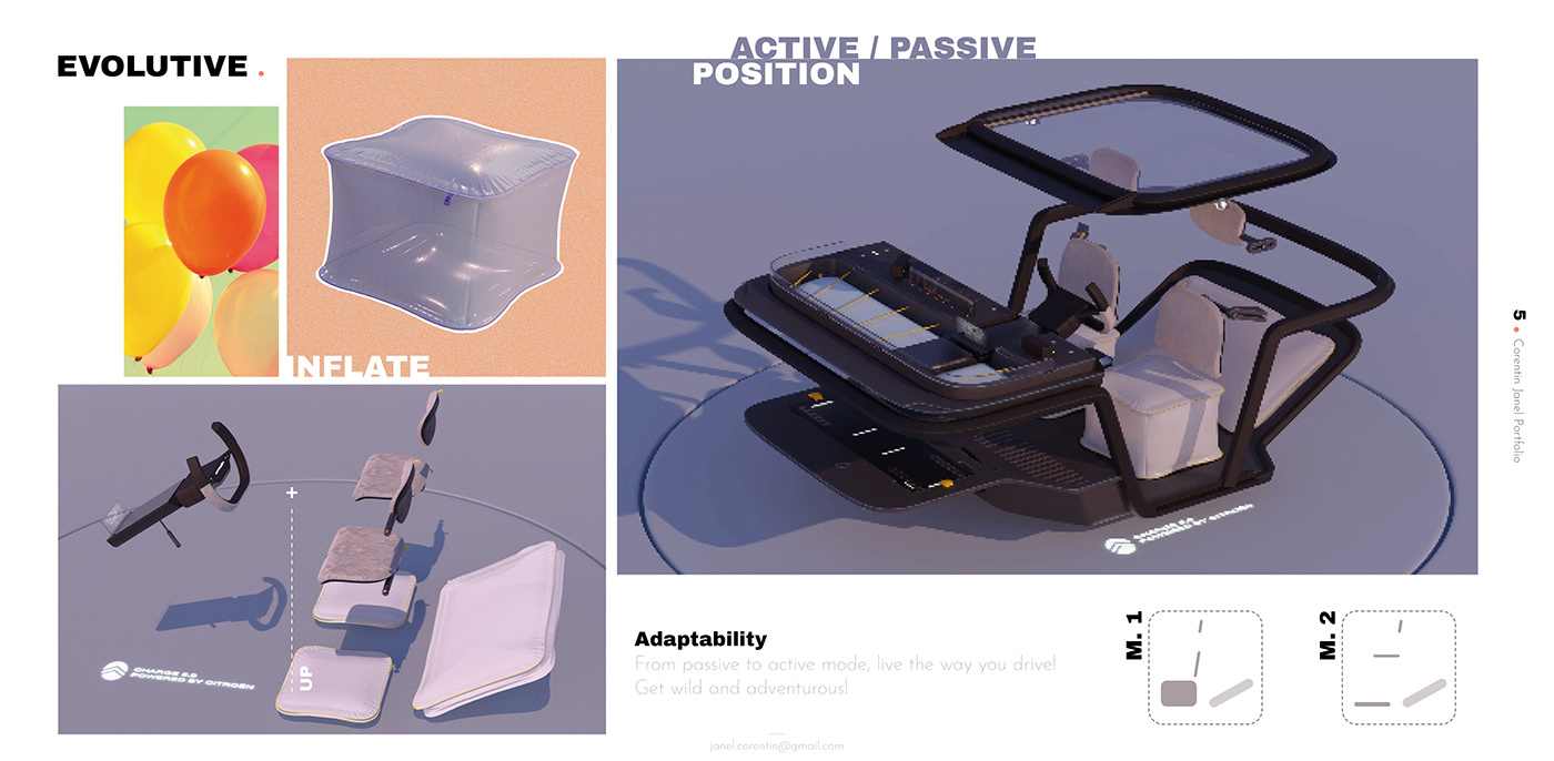 mobility portfolio cardesign blender photoshop automotive   transportation concept Digital Art  sketch