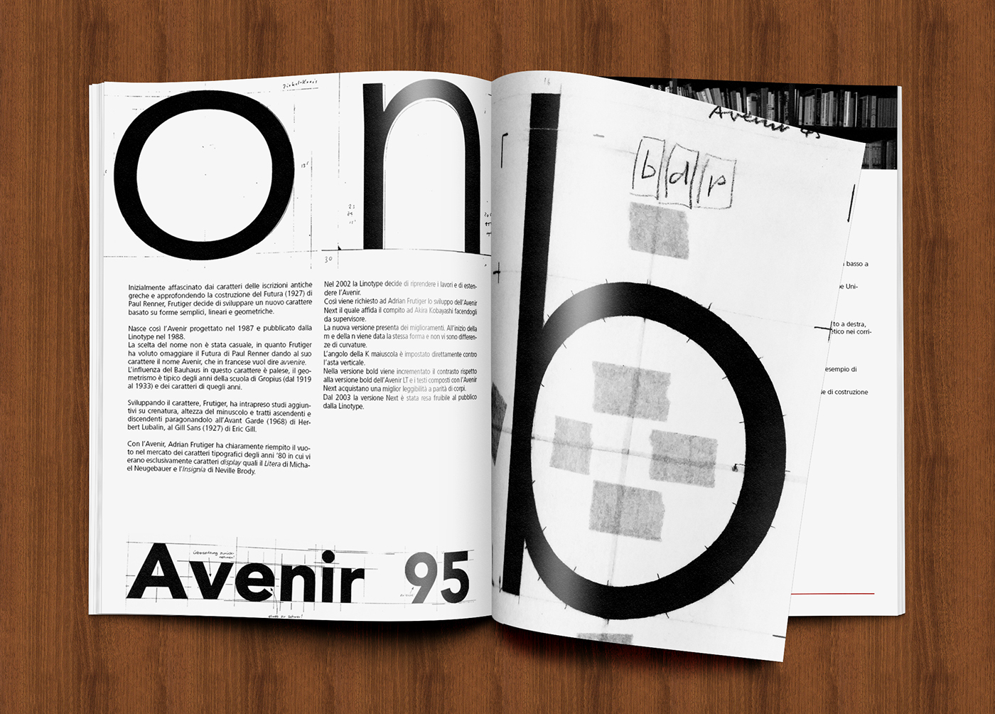 poster typo typesetter adrian frutiger frutiger avenir univers weight size tribute design graphic editorial works