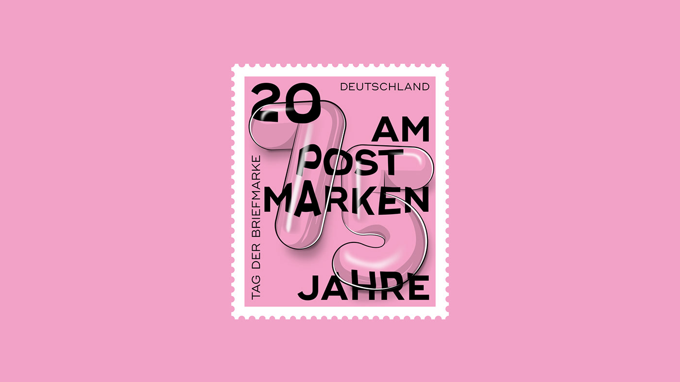 art direction  briefmarken color Duisburg graphic design  postage stamp stamps Typographie