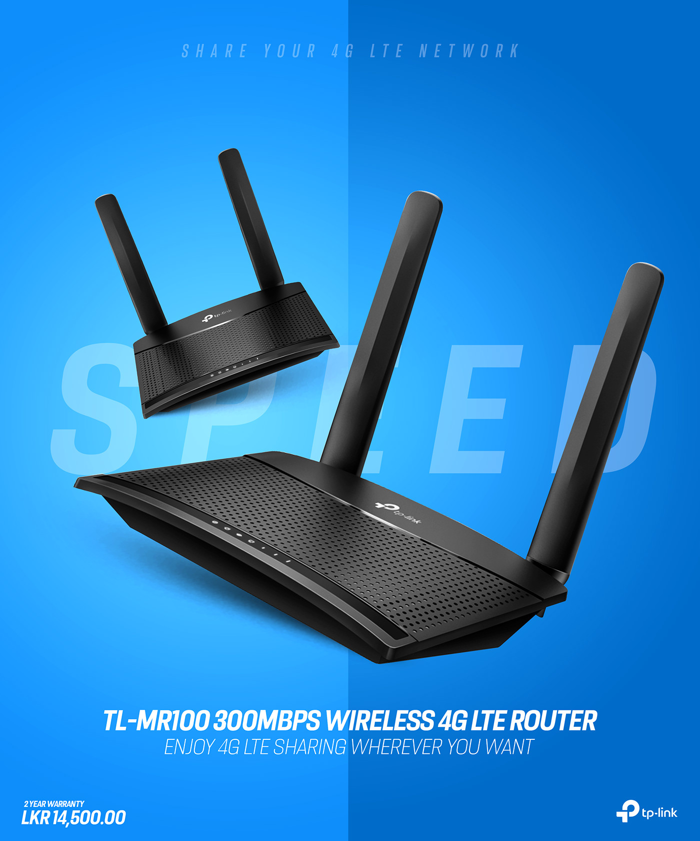 4g speed network new Powerful Router tl-mr100 tplink wireless