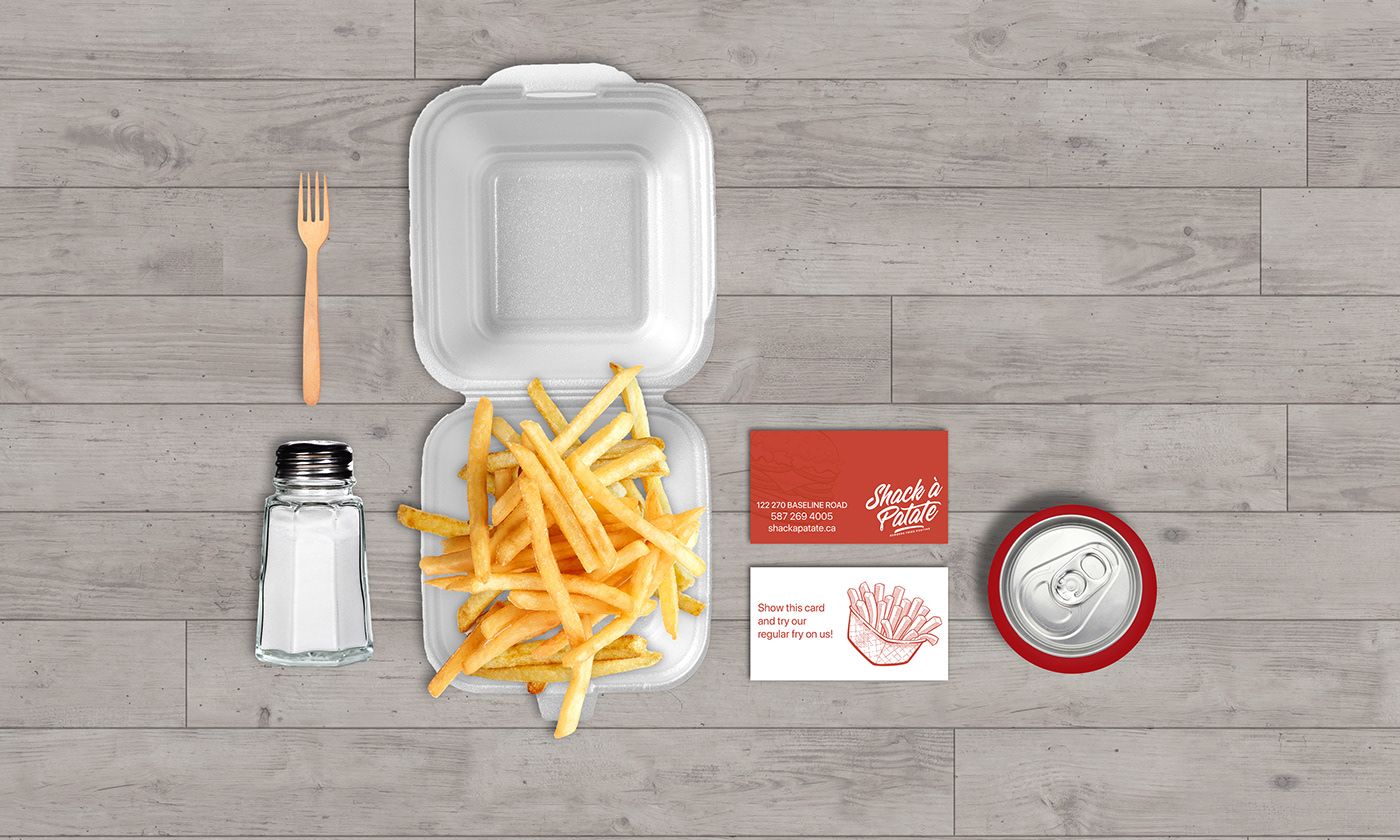 branding  Burgers Fries HAND LETTERING Logo Design poutine