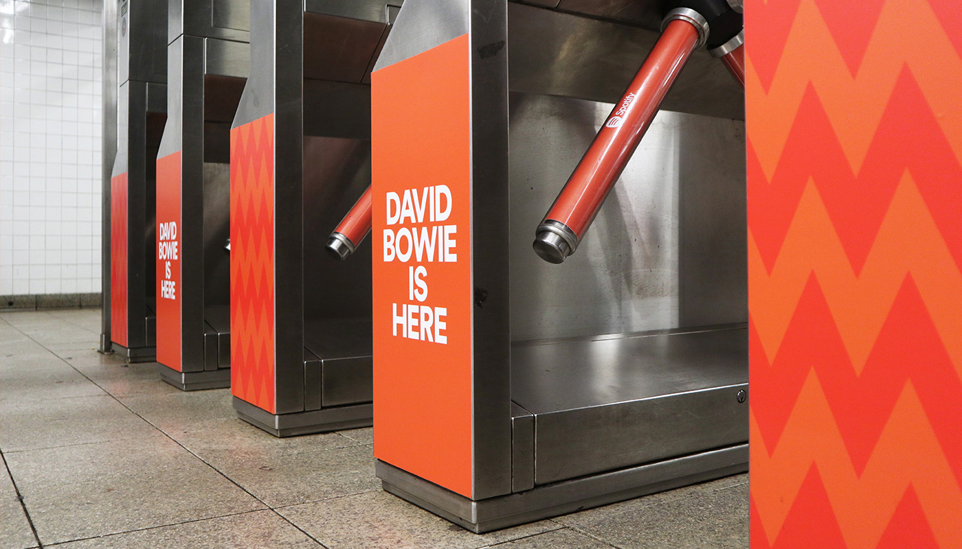 spotify music david bowie New York Exhibition  Photography  museum subway art nyc